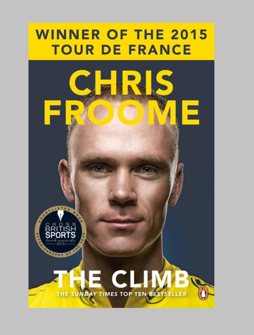Okładka biografii Chrisa Frooma - angielska