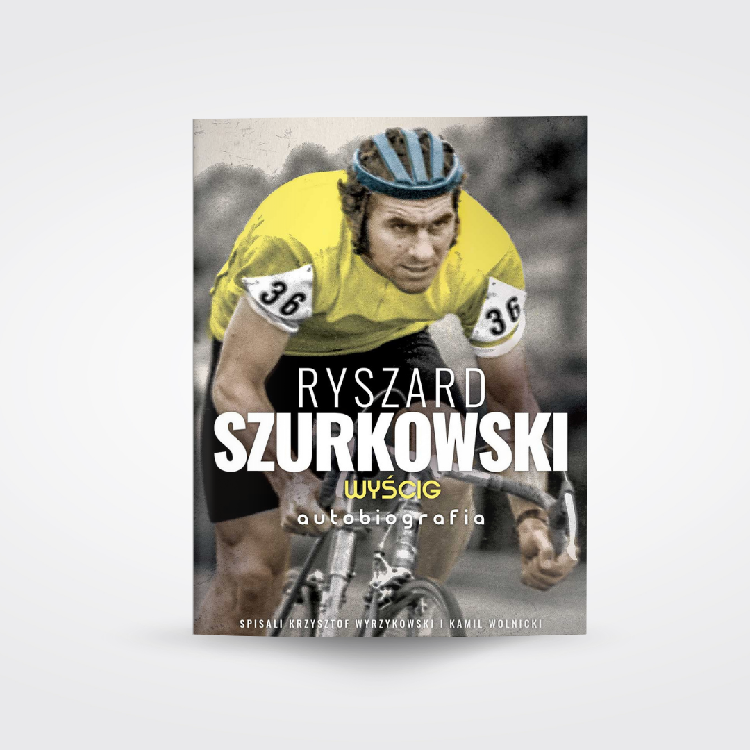 Okładka książki o Ryszardzie Szurkowskim