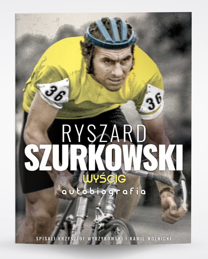 Okładka książki o Ryszardzie Szurkowskim